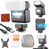 Godox IT32 per Sony Fotocamera Flash IT32 TTL Mini Flash con X5S Trigger Flash Diffusore HSS 2.4GHz Sistema X GN18 Flash per Fotocamera Touchscreen Riflettore Integrato Luce LED Filtro Magnetico