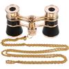 TEMPNAP Binocolo da Viaggio Compatto Nero in Ferro con Design Elegante e Portatile, Mini Binocolo per Concerti, Montagna e Pesca, Regalo per Donne