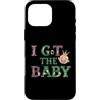 Mardi Gras PS Custodia per iPhone 16 Pro Max Ho ricevuto lannuncio di gravidanza del bambino rivelato Mardi Gras