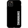 Funny Swimming Tees & Gifts Custodia per iPhone 11 Pro Max Nuoto verticale
