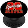 Bible Verse 29:11 Christian Jersey Style Geremia 29:11 Sport Tema Fede indossare Christian PopSockets PopGrip Adesivo