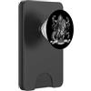 Demonique Tees and Ars Goetia Demon Gift Galoppo di Orias il Marchese Goetico PopSockets PopWallet per MagSafe