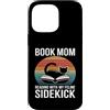 Book Mom Cat Lover Reading Cat Mom Custodia per iPhone 14 Pro Max Prenota Mamma Amante Gatto Lettura Con Il Mio Amante Felline