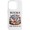 Mug Books are Magic Shirt Book Dragon Ph Custodia per iPhone 14 Pro Books are Magical Dragon Book Lover Read Books Happy Dragons