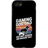 Dog Father Gamer Pup Lover Custodia per iPhone SE (2020) / 7/8 Gioco Cane Papà Vittoria Schermo E Scodinzolante Code
