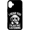 Fun Toy Poodle Dogs Cool Toy Poodle Desi Custodia per iPhone 16 Plus Barboncino giocattolo divertente barboncino
