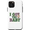 Mardi Gras PS Custodia per iPhone 11 Pro Ho ricevuto lannuncio di gravidanza del bambino rivelato Mardi Gras