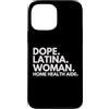 Dope Home Health Aide Career Culture Custodia per iPhone 13 Pro Max Dope Latina Donna Home Salute Aiuto Latino Heritage Mese