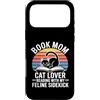 Book Mom Cat Lover Reading Cat Mom Custodia per iPhone 17 Pro Max Prenota Mamma Amante Gatto Lettura Con Il Mio Amante Felline