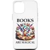 Mug Books are Magic Shirt Book Dragon Ph Custodia per iPhone 12/12 Pro Books are Magical Dragon Book Lover Read Books Happy Dragons