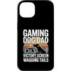 Dog Father Gamer Pup Lover Custodia per iPhone 13 Gioco Cane Papà Vittoria Schermo E Scodinzolante Code
