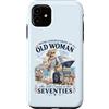 Funny Cruise Grandma In Her Seventies Tr Custodia per iPhone 11 Mai sottovalutare la vecchia donna ancora naviga nei suoi settant'anni