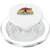 Yoga Sunrise design. Yoga Beginners Vint Yoga Alba/Yoga Principianti/Yoga Tramonto Design PopSockets PopGrip per MagSafe