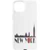 New York Skyline Big Apple NYC Tourist Custodia per iPhone 15 Plus New York, orizzonte, grande, mela, nyc, grafi