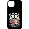 Reading Mother Literature Lover Custodia per iPhone 15 Plus Libro Mamma Girare Pagine Nessun Piano Lettura Amante