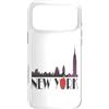 New York Skyline Big Apple NYC Tourist Custodia per iPhone 17 Pro Max New York, orizzonte, grande, mela, nyc, grafi