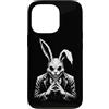 Animali Gotici E Regali Gotici Grunge Custodia per iPhone 13 Pro Coniglio Gotico Raccapricciante, Coniglietto Horror,