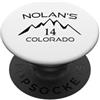 Esskay Designs Colorado Tees Le 14 montagne del Colorado di Nolan PopSockets PopGrip Adesivo