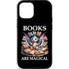 Cup Book Dragon Shirt Books are Magic Ph Custodia per iPhone 12/12 Pro Books are Magical Dragon Book Lover Read Books Happy Dragons