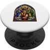 Holy Art San Michele Uriel Gabriel Raffaello Gotico Angelo Icona Art PopSockets PopGrip Adesivo