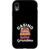 Casino Gambling & Slot Machine Vegas App Custodia per iPhone XR Casinò Nonna Slot Machine Gioco d'azzardo Granny Vegas Jackpot