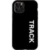 Funny Track Tees & Gifts Custodia per iPhone 11 Pro Traccia verticale