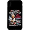 Funny Cruise Grandma In Her Seventies Tr Custodia per iPhone XS Max Mai sottovalutare la vecchia donna ancora naviga nei suoi settant'anni