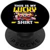 Casino Gambling & Slot Machine Vegas App Questo è il mio casinò Lucky Shirt Casino Slot Machine Poker PopSockets PopGrip Adesivo