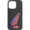Orchestra-Musica-Strumento Accessori Reg Custodia per iPhone 15 Pro Max Dulcimerista Drip-Painting-Art USA Giocatore di Dulcimer
