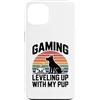 Retro Gaming Mom Puppy Gamer Squad Custodia per iPhone 13 Gioco di livellamento con il mio cucciolo retrò