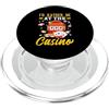 Casino Gambling & Slot Machine Vegas App Id Piuttosto Essere Al Casino Slot Machine Gioco D'azzardo Poker PopSockets PopGrip per MagSafe