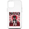 Akita Puppy Lover PS Custodia per iPhone 12/12 Pro Divertente retrò giapponese Dogzilla Akita amante dei cani