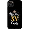 Mis Quince Cindy Tees Custodia per iPhone 11 Pro Max Mis Quince Cindy 15 Quinceanera Messicano Compleanno XV Festa