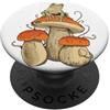 Woldexx Cute Frog e funghi telefono Popper PopSockets PopGrip Adesivo