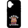 Casino Gambling & Slot Machine Vegas App Custodia per iPhone 16 Casinò Nonna Slot Machine Gioco d'azzardo Granny Vegas Jackpot