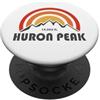 Esskay Designs Colorado 14ers Tees Huron Peak, Colorado PopSockets PopGrip Adesivo