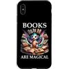 Cup Book Dragon Shirt Books are Magic Ph Custodia per iPhone XS Max Books are Magical Dragon Book Lover Read Books Happy Dragons