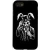 Animali Gotici E Regali Gotici Grunge Custodia per iPhone SE (2020) / 7/8 Coniglio Gotico Raccapricciante, Coniglietto Horror,