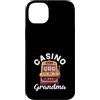 Casino Gambling & Slot Machine Vegas App Custodia per iPhone 14 Plus Casinò Nonna Slot Machine Gioco d'azzardo Granny Vegas Jackpot