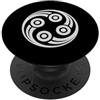 Maori Gifts for Men and Women Maori Nuova Zelanda Gancio Polinesiano Maori Tartaruga Maori PopSockets PopGrip Adesivo