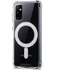 Doowear Custodia magnetica per Galaxy A54 5G, compatibile con Magsafe, wireless, antigraffio, antiurto, opaca, trasparente, protezione completa della fotocamera, custodia sottile per Samsung Galaxy