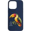 Tokyo Toons Custodia per iPhone 15 Pro Max Tucano Tropicale di Frutta Arte Colorata Esotica