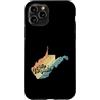 US States United States USA Country Amer Custodia per iPhone 11 Pro West Virginia Mappa Stato USA