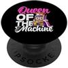 Casino Gambling & Slot Machine Vegas App Regina del vincitore del jackpot del gioco d'azzardo del casinò slot machine PopSockets PopGrip Adesivo