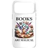 Mug Books are Magic Shirt Book Dragon Ph Custodia per iPhone 17 Pro Max Books are Magical Dragon Book Lover Read Books Happy Dragons