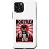 Akita Puppy Lover PS Custodia per iPhone 11 Pro Divertente retrò giapponese Dogzilla Akita amante dei cani