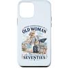 Funny Cruise Grandma In Her Seventies Tr Custodia per iPhone 12 mini Mai sottovalutare la vecchia donna ancora naviga nei suoi settant'anni