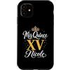 Mis Quince Nicole Tees Custodia per iPhone 11 Mis Quince Nicole 15 Quinceanera Messicano Compleanno XV Festa