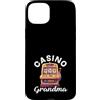 Casino Gambling & Slot Machine Vegas App Custodia per iPhone 15 Plus Casinò Nonna Slot Machine Gioco d'azzardo Granny Vegas Jackpot