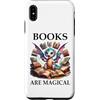 Mug Books are Magic Shirt Book Dragon Ph Custodia per iPhone XS Max Books are Magical Dragon Book Lover Read Books Happy Dragons